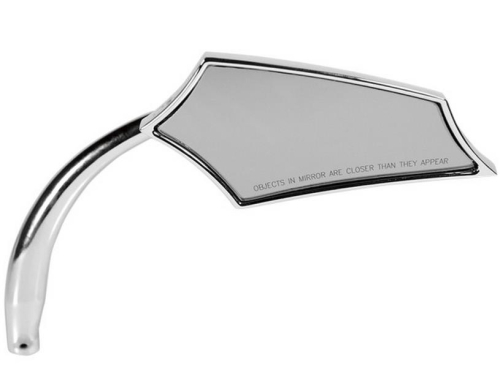 Russ Wernimont Designs - Russ Wernimont Designs 5-Arc Style Mirror - Right - Chrome - RWD-50103