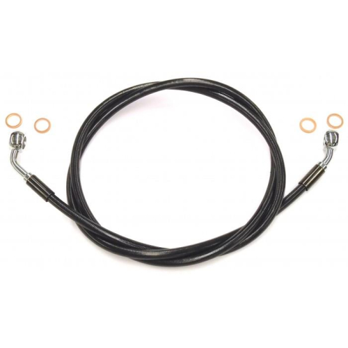 Magnum - Magnum Black Coated XR Stainless Front Brakeline Kit - 48in. Total Length - SBC060848