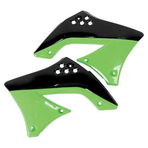 UFO Plastics - UFO Plastics Radiator Covers - OEM Dual Color - KA04713-999