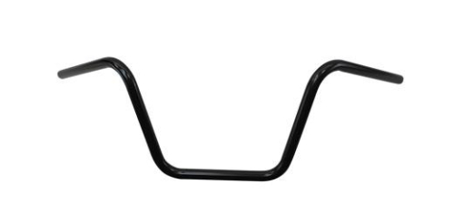 TC Bros - TC Bros 7/8in. Mini Ape Hanger Handlebars - 8in. - Black Powdercoat - 101-0173