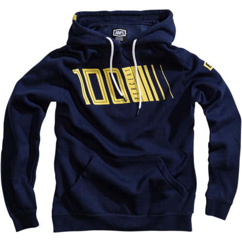 100% - 100% Pulse Pullover Hoodie - 36034-015-10 - Navy - Small