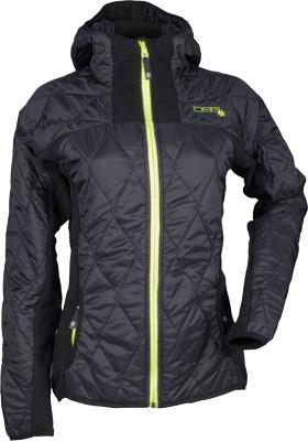 DSG - DSG Fleece Womens Jacket - 35374 - Black/Bright Green - X-Small