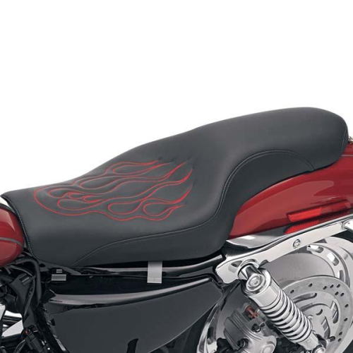 Saddlemen - Saddlemen Tattoo Profiler Seat with Dark Red Stitch - 806-04-0514
