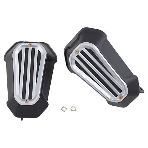 Kuryakyn - Kuryakyn Dillinger Handguards - Silver - 6708