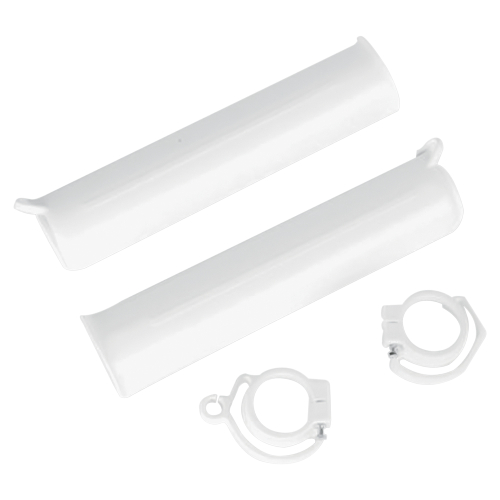 UFO Plastics - UFO Plastics Fork Slider Protectors - White - KT03011049