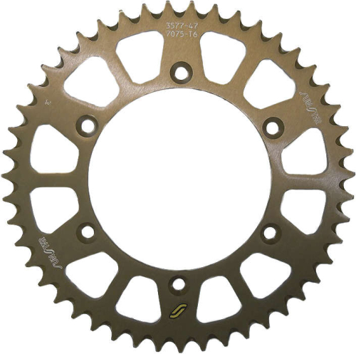 Sunstar - Sunstar Works Triplestar Aluminum Rear Sprocket - 46T - 5-357746