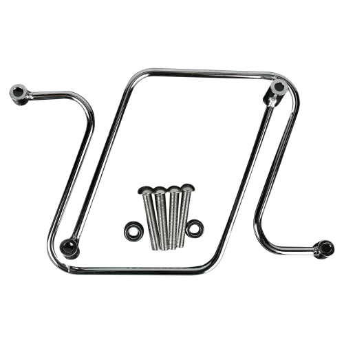 Cobra - Cobra Saddlebag Supports - Chrome - 02-6250