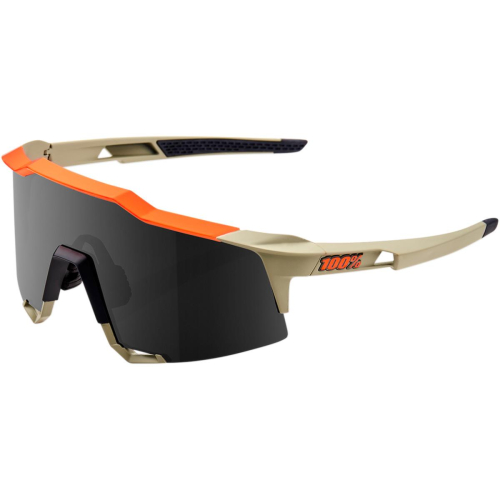 100% - 100% Speedcraft Sunglasses - 61001-104-57 - Ten/Smoke Lens