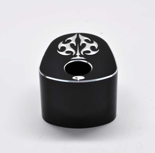 Precision Billet - Precision Billet Aces Wild Billet Ignition Cover - Black - ACE-540-BG2-BLK