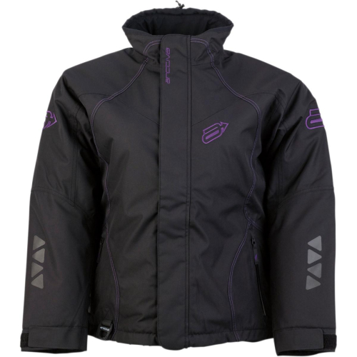 Arctiva - Arctiva Pivot 2 Insulated Womens Jacket - 642.3121-0721 - Black/Purple - Small