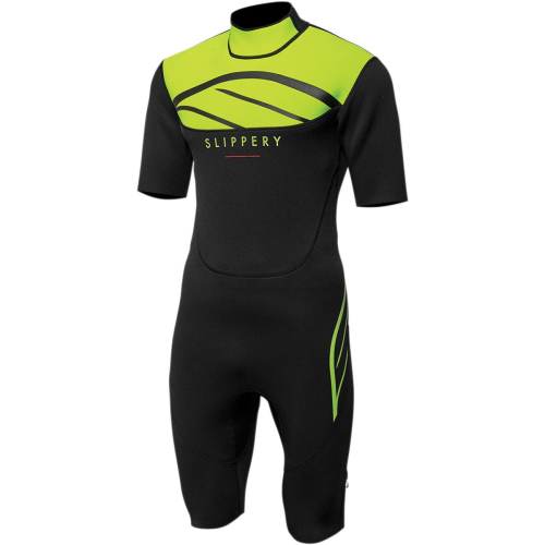 Slippery - Slippery Breaker Spring Suit - 3210-0083 - Black/Lime - Large