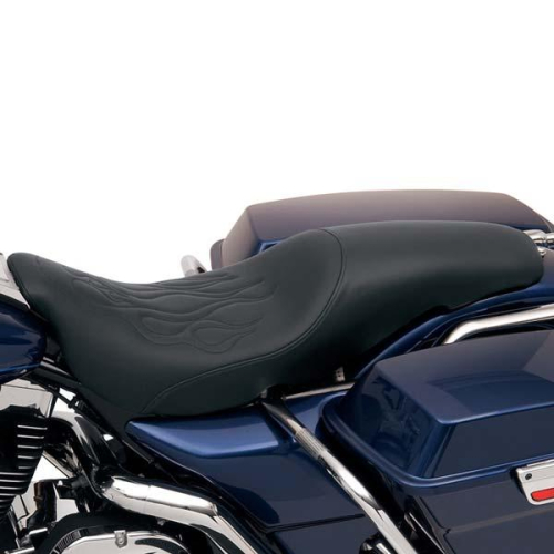 Saddlemen - Saddlemen Tattoo Profiler Seat with Black Flame Stitch - 807-11-0512