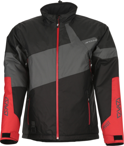 Arctiva - Arctiva Pivot 6 Insulated  Jacket - 3120-2108 - Black/Gray/Red - Large