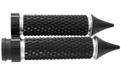 Eddie Trotta Designs - Eddie Trotta Designs Cross Cut Grips - Black - TC769B