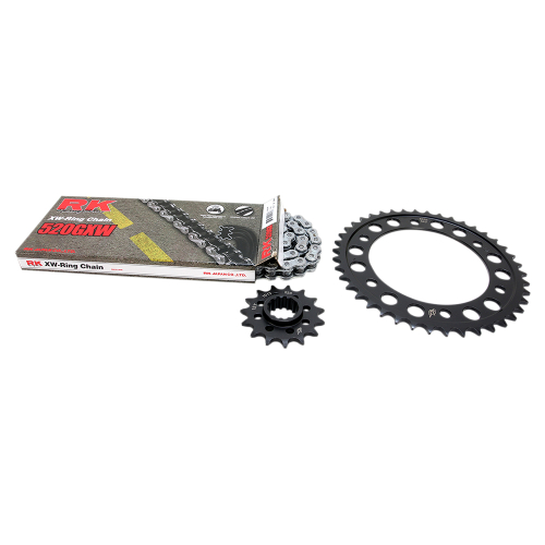 RK - RK Quick Acceleration Chain Kit with Steel Sprocket - Natural - 1102-069P