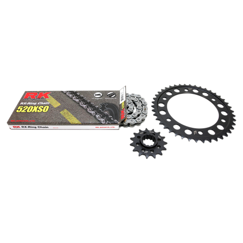 RK - RK Quick Acceleration Chain Kit with Steel Sprocket - Natural - 1062-079P