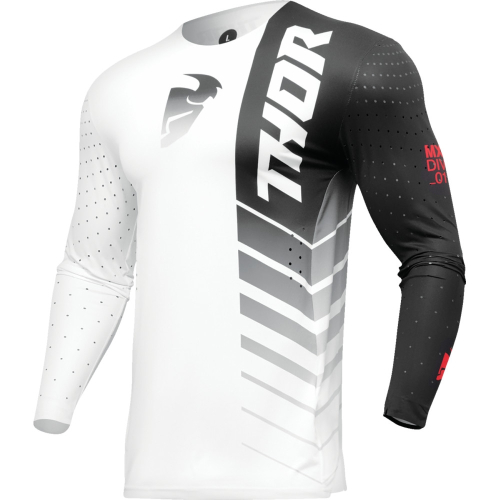 Thor - Thor Prime Analog Jersey - 2910-7683 - Black/White - Small