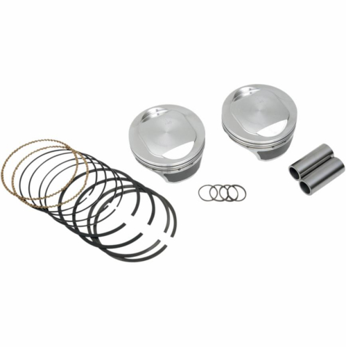 KB Performance - KB Performance Forged Piston Kit (96/103in. Bored to 117ci.) - .010in. Oversize to 4.125in., 10.0:1 Compression - KB662C-010