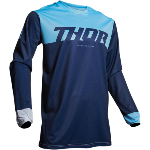 Thor - Thor Pulse Factor Jersey - 2910-5311 - Navy/Powder - X-Large