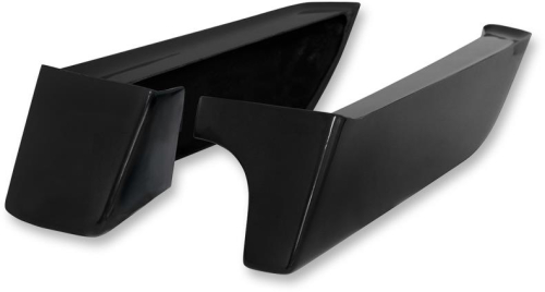 Klock Werks - Klock Werks WFB Saddlebag Extensions - Fullback for Hidden Exhaust with Short Mufflers - KW05-01-0308