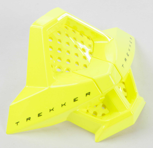 Fly Racing - Fly Racing Mouthpiece for Trekker Helmets - Hi-Vis Yellow - 73-3124