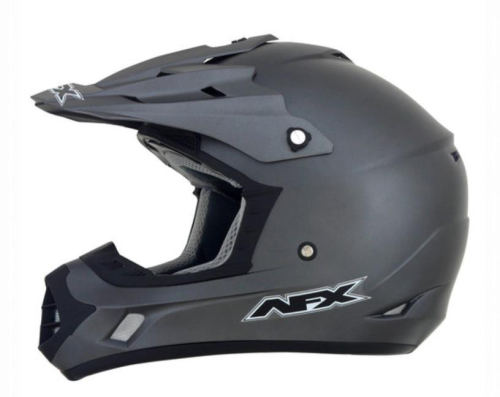 AFX - AFX FX-17 Solid Helmet - 0110-3432 - Frost Gray - Small