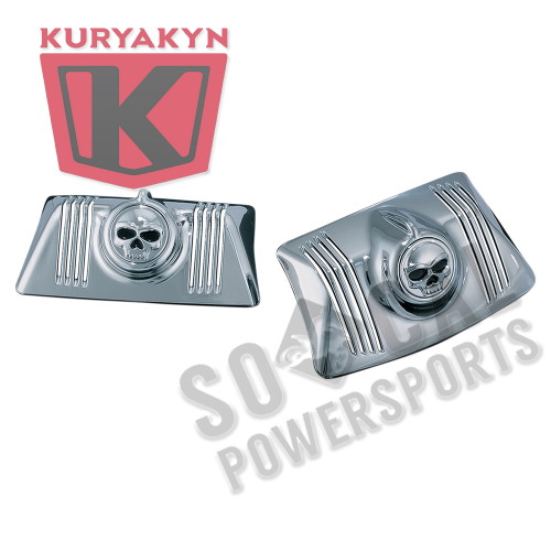 Kuryakyn - Kuryakyn Zombie Fender Tip Lens Grills - 8606