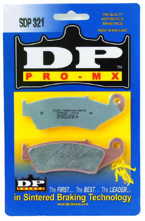 DP Brakes - DP Brakes Pro MX High-Performance Brake Pads - SDP640