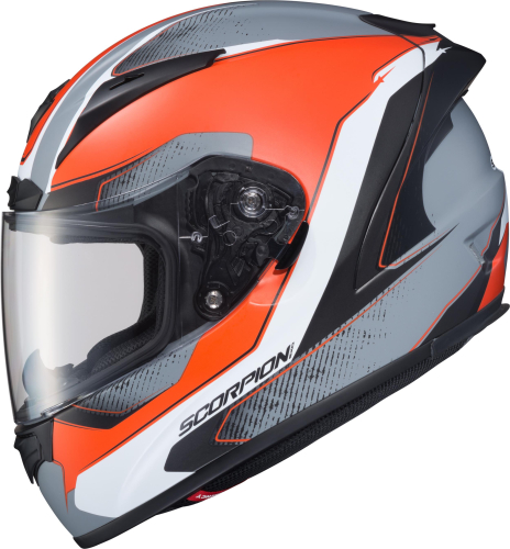 Scorpion - Scorpion EXO-R2000 Hypersonic Helmet - 200-7935 - Orange/Gray - Large