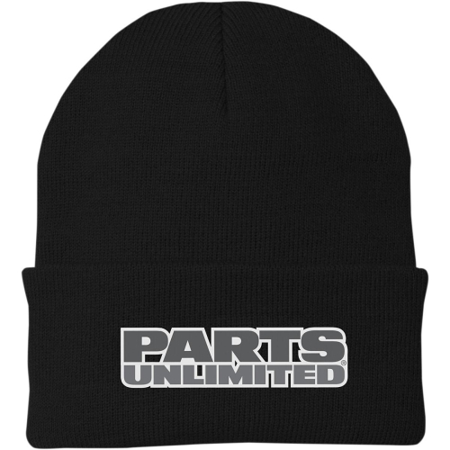 Throttle Threads - Throttle Threads Parts Unlimited Beanie - PSU30H90BKOR - Black - OSFM