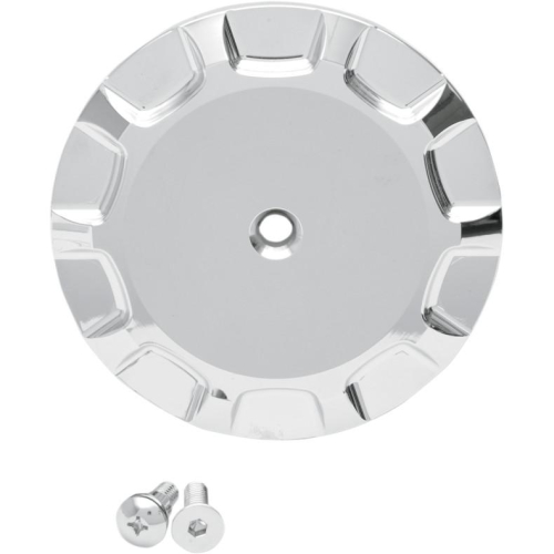 Drag Specialties - Drag Specialties Straight Cut Air Inserts - Chrome - E14-0214CDS
