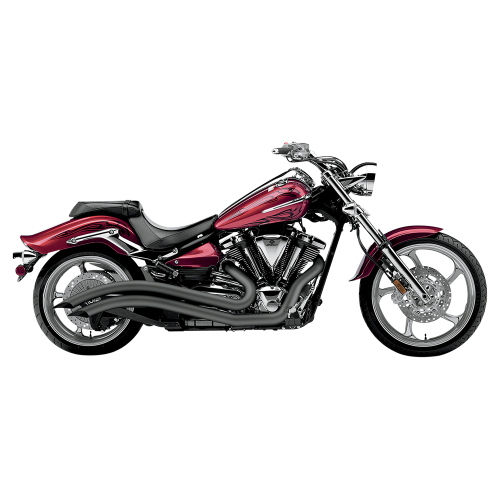 Cobra - Cobra Speedster Swept Exhaust - Black - 2225B