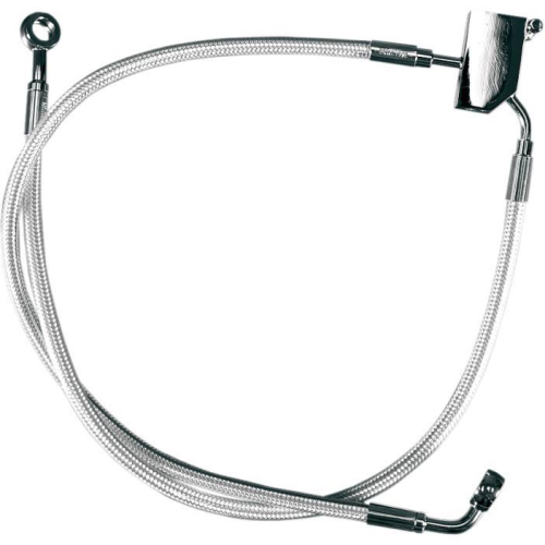 Magnum - Magnum Sterling Chromite II E-Z Align Single Disc Front Brake Line - +4/+8in. - 36347SW