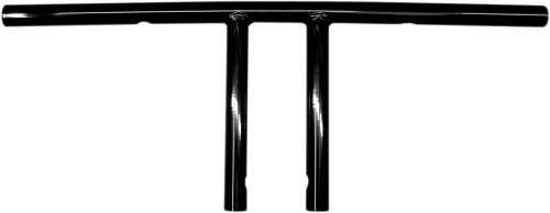 LA Choppers - LA Choppers 1in. Old School EZ Rider Handlebar - 8in. - Black Powdercoat - LA-7382-08B
