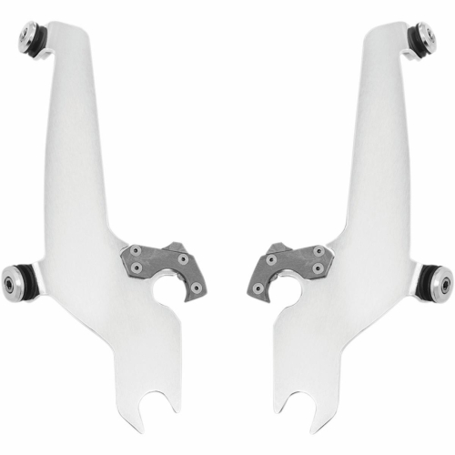 Memphis Shades - Memphis Shades Plates-Only Kit for Changing Fats/Slim to Sportshields - Polished - MEK1718