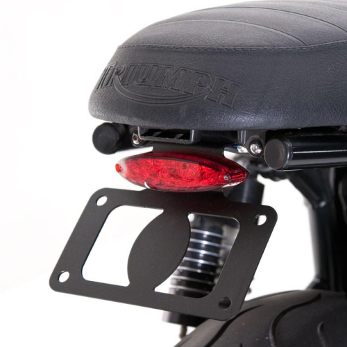 British Customs - British Customs Cateye Fender Eliminator - Red Lens - BC410028R