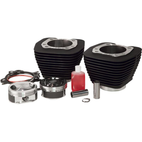 Revolution Performance - Revolution Performance Bolt-On Big Bore Kit (98in. Domed) - Bore 3.938in. - 10.5:1 Compression - Black - 201-107W