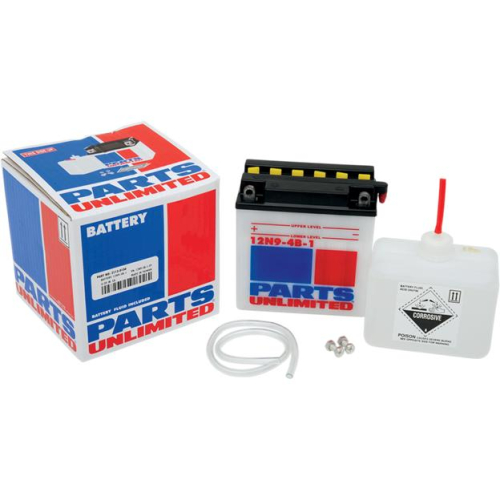 Parts Unlimited - Parts Unlimited 6V Conventional Battery Kit - 6CB8L-B-FP