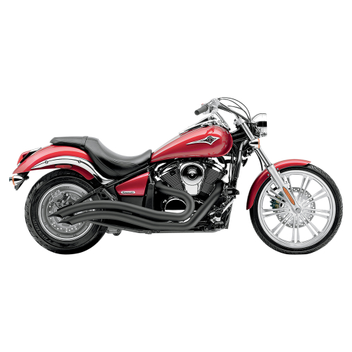 Cobra - Cobra Speedster Swept Exhaust - Black - 4218B
