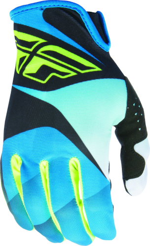 Fly Racing - Fly Racing Lite Gloves (2017) - 370-01113 - Blue/Black/Hi-Vis - 13