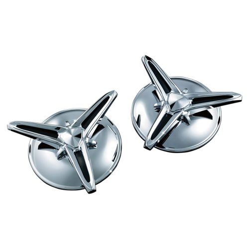 Kuryakyn - Kuryakyn Knock-Off Center Caps - 1243
