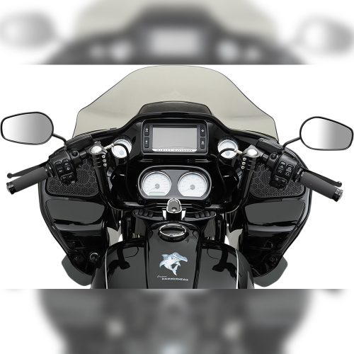 Klock Werks - Klock Werks Pullback Klip Hanger Handlebar - 10in. - Black/Black - KWH-01-0329