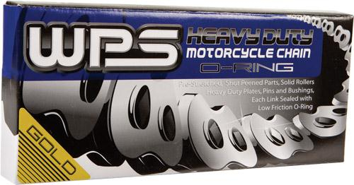 WPS - WPS Rivet Connecting Link for 525 HSX X-Ring Chain - Gold - 525HSX RIVET LNK GLD