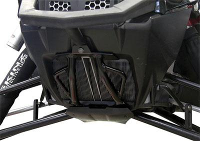 Skinz Protective Gear - Skinz Protective Gear Radiator Guard - Black - PRRG100-BK