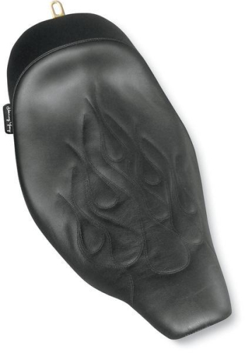 Danny Gray - Danny Gray Buttcrack Solo Seat - Flame Stitching - 20-403F