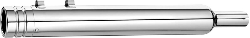 SuperTrapp - SuperTrapp Billet End Cap - Chrome - Grooved - 108-8033