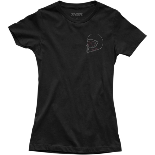 Thor - Thor Skull Womens T-Shirt - 3031-3755 - Black - Medium