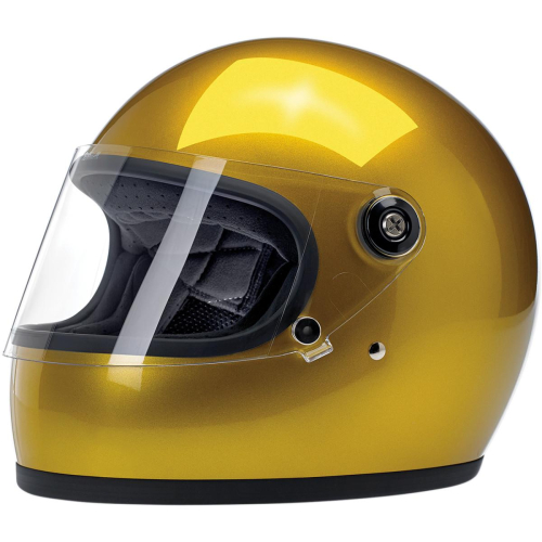 Biltwell Inc. - Biltwell Inc. Gringo S Solid Helmet - 1003-332-102 - Metallic Yukon Gold - Small