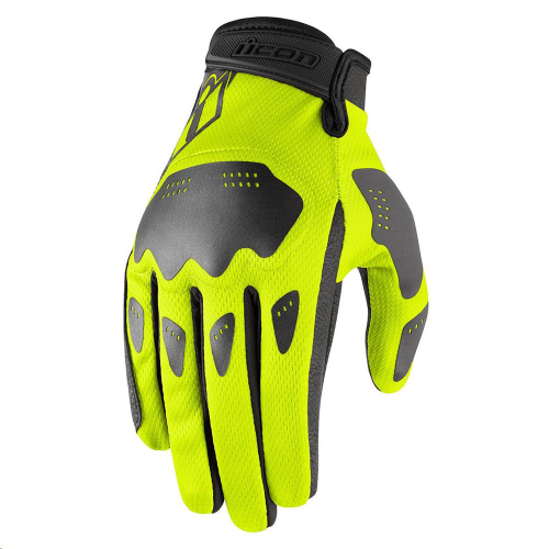 Icon - Icon Hooligan Gloves - 3301-3867 - Hi-Viz - Large