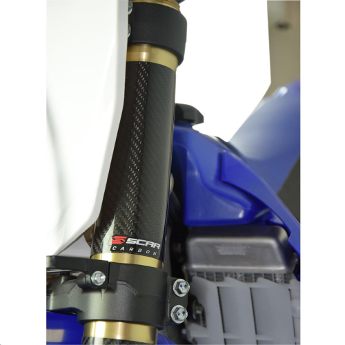 Scar Racing - Scar Racing Carbon Fiber Upper Fork Wraps - 160mm x 52mm - SFWUB